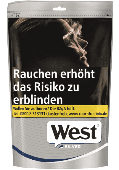 West Silver Tabak Beutel