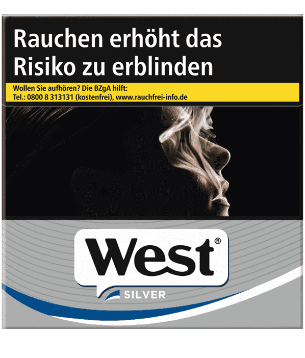 West Silver Zigaretten 4XL
