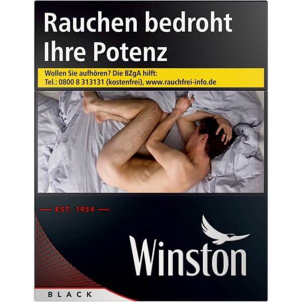 Winston Black XXXXL Zigaretten