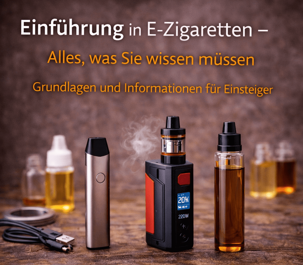 Einführung in E-Zigaretten für Anfänger