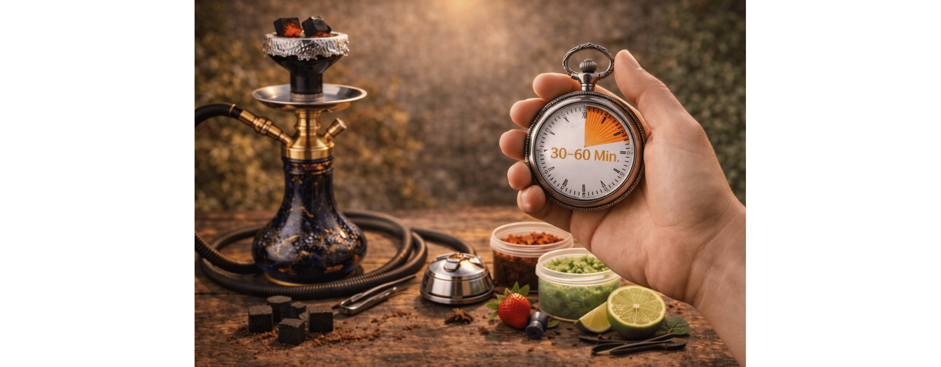 Wie lange hält eine Shisha Session – Tipps & Dauer