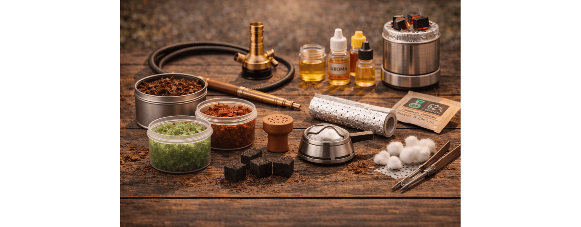 Shisha Zubehör – Alles, was du wirklich brauchst