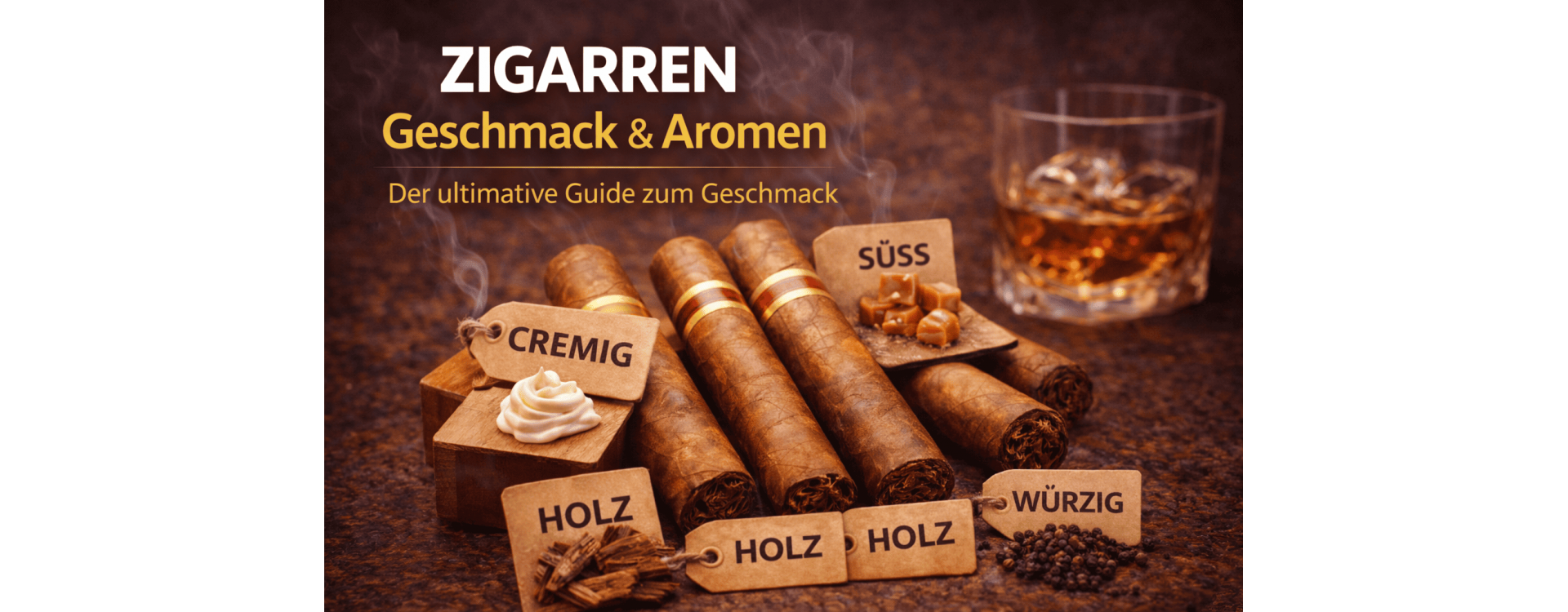 Zigarren Geschmack & Aromen – Von mild bis kräftig erklärt