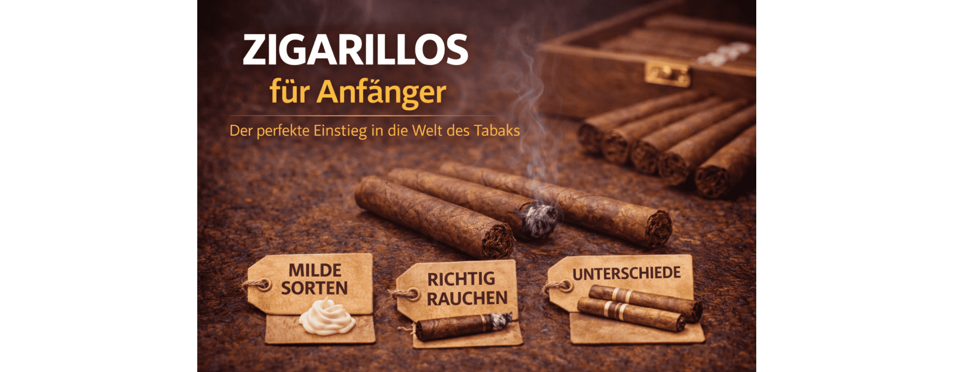 Zigarillos für Anfänger – Der perfekte Einstieg