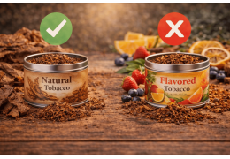 Natürlicher oder aromatisierter Tabak – Vor- und Nachteile