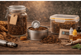Tabak richtig lagern – Haltbarkeit und Geschmack sichern