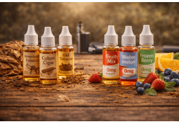 Natürliche oder aromatisierte Liquids – Vor- und Nachteile