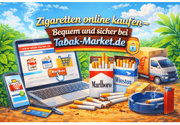 Zigaretten online kaufen – Bequem und sicher bei Tabak-Market.de